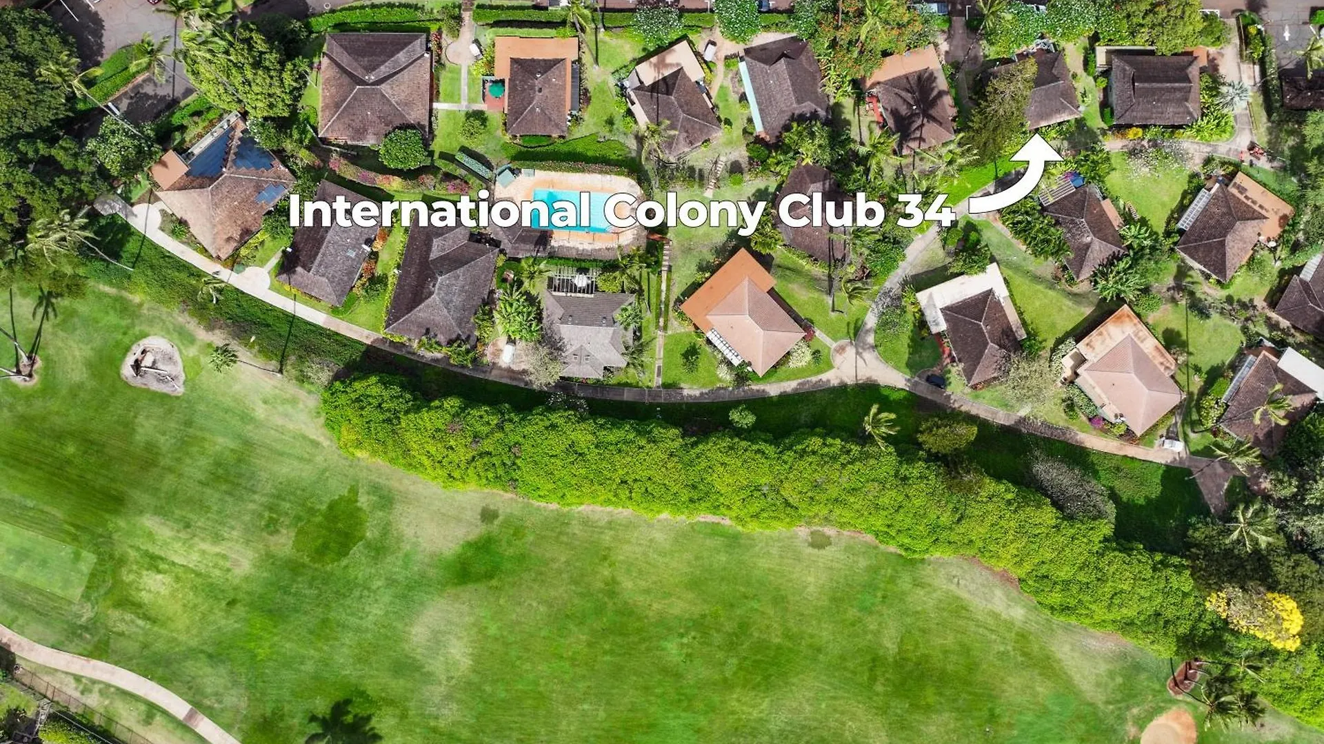 Дом отдыха Вилла International Colony Club 34 Лахайна